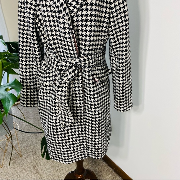 Kate Spade belted houndstooth jacket - Picture 4 of 13